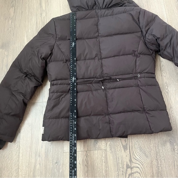 Misty Harbor Puffer Jacket All Weather Feathered Down Sz Large Brown - Picture 10 of 12